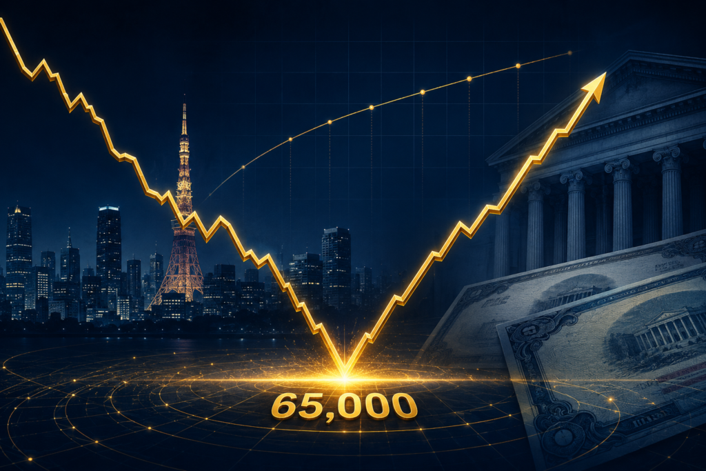 日経平均6万5,000円は底か｜約1,480円急反発と9月9日米国債オペを検証