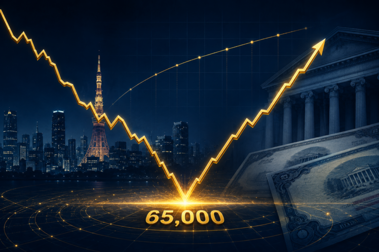 日経平均6万5,000円は底か｜約1,480円急反発と9月9日米国債オペを検証