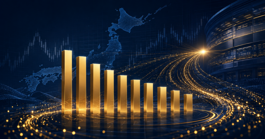 出来高上位10銘柄に映る全面安の資金移動　NTT株式会社（9432）が首位